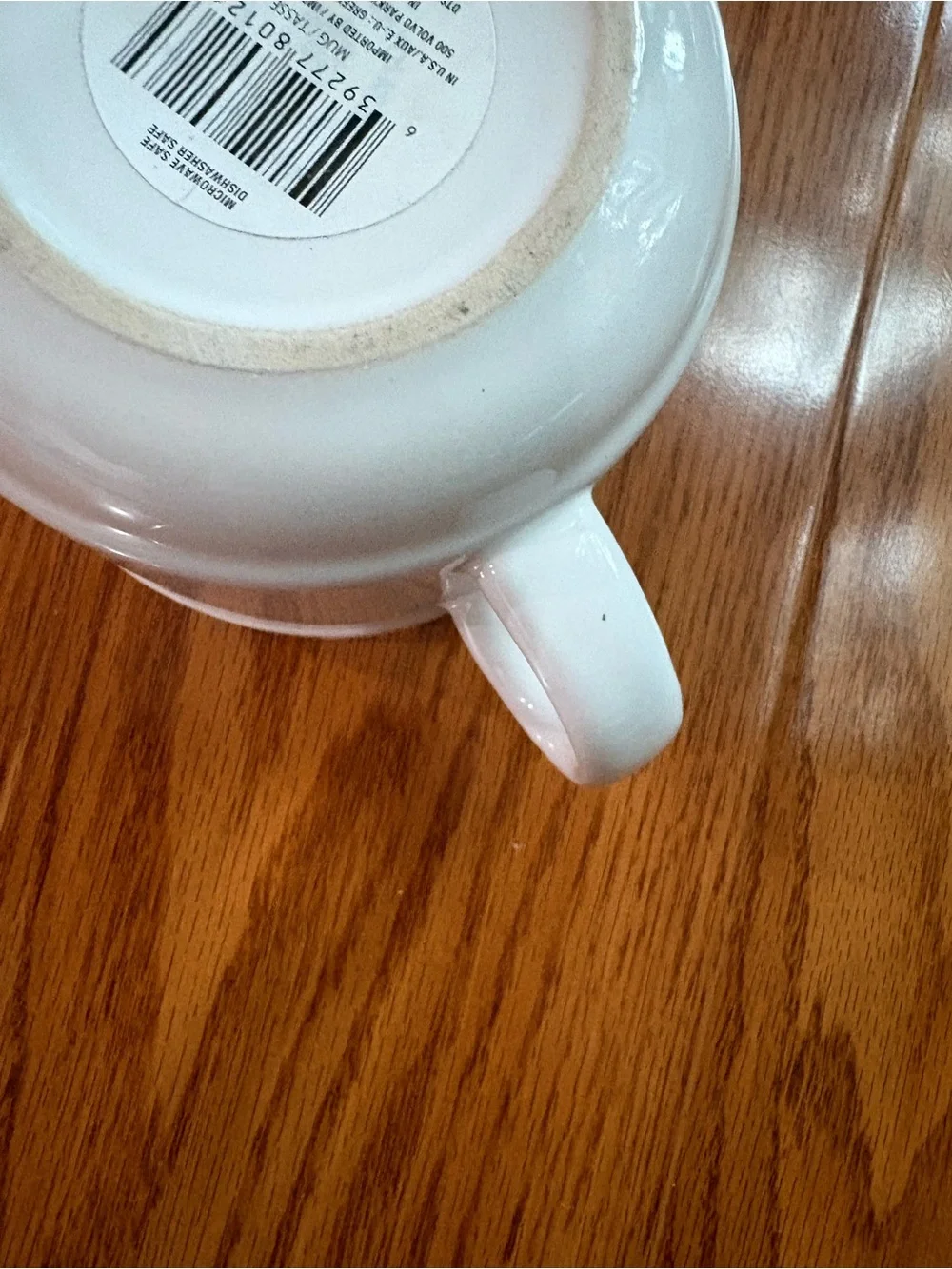 White Oversized Ceramic Mug
